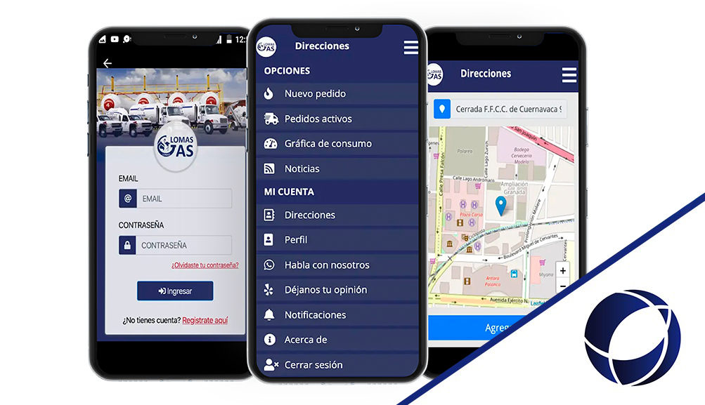 LA NUEVA APP DE LOMAS GAS, UNA NUEVA APLICACIÓN SOLO PARA TÍ, ES FÁCIL DE USAR.